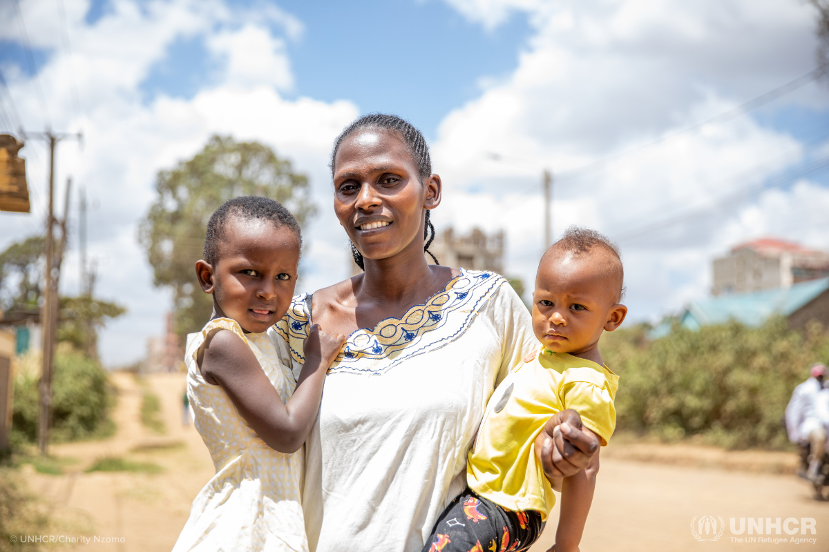 Nyarabaziga, mother in Kenya