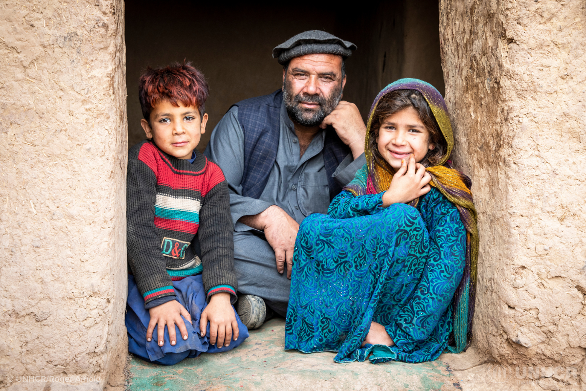 afghan refugee family