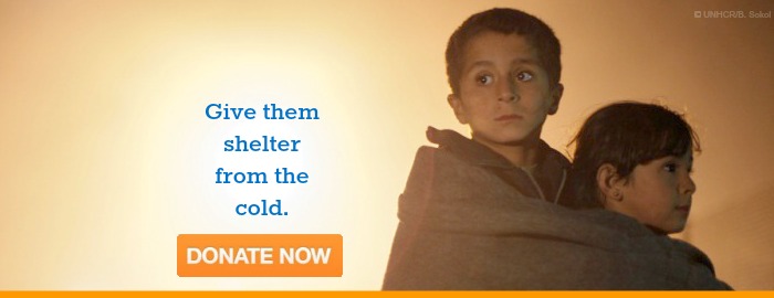 Donate Now to help Syrian refugees