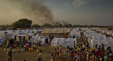 Displaced people in Sudan