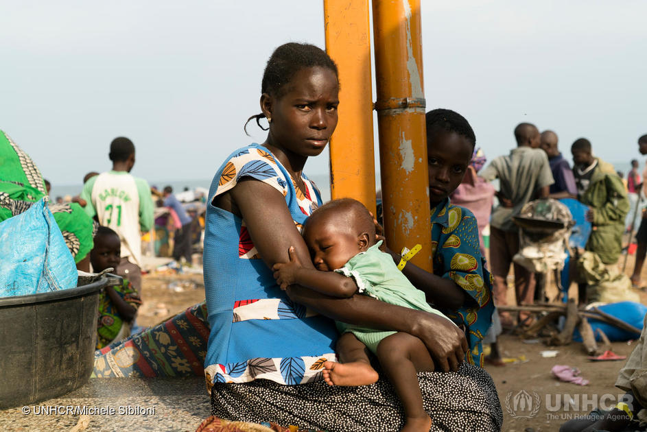 Imani, age 22, Congolese mother in Uganda