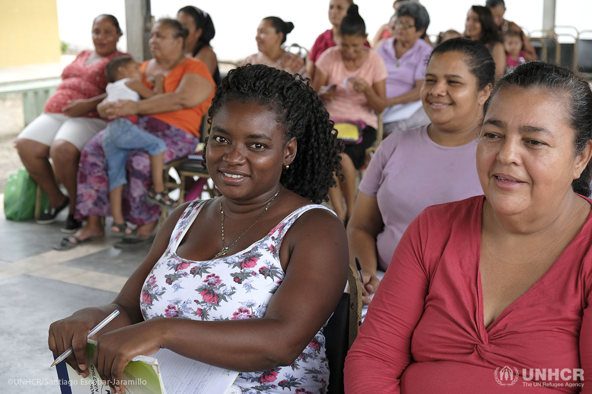 This UNHCR-supported safe space protects Honduran women who’ve fled gang violence that plagues their country.