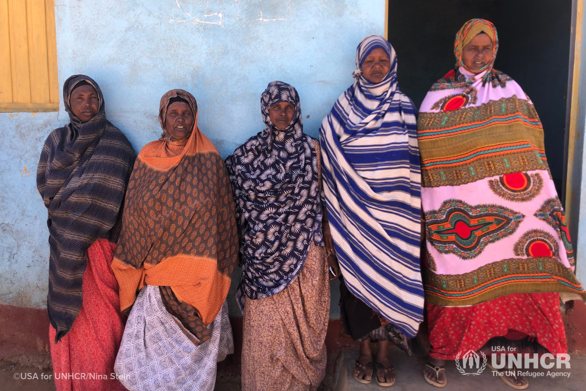 refugee women from refugee central commitee in Ethiopia