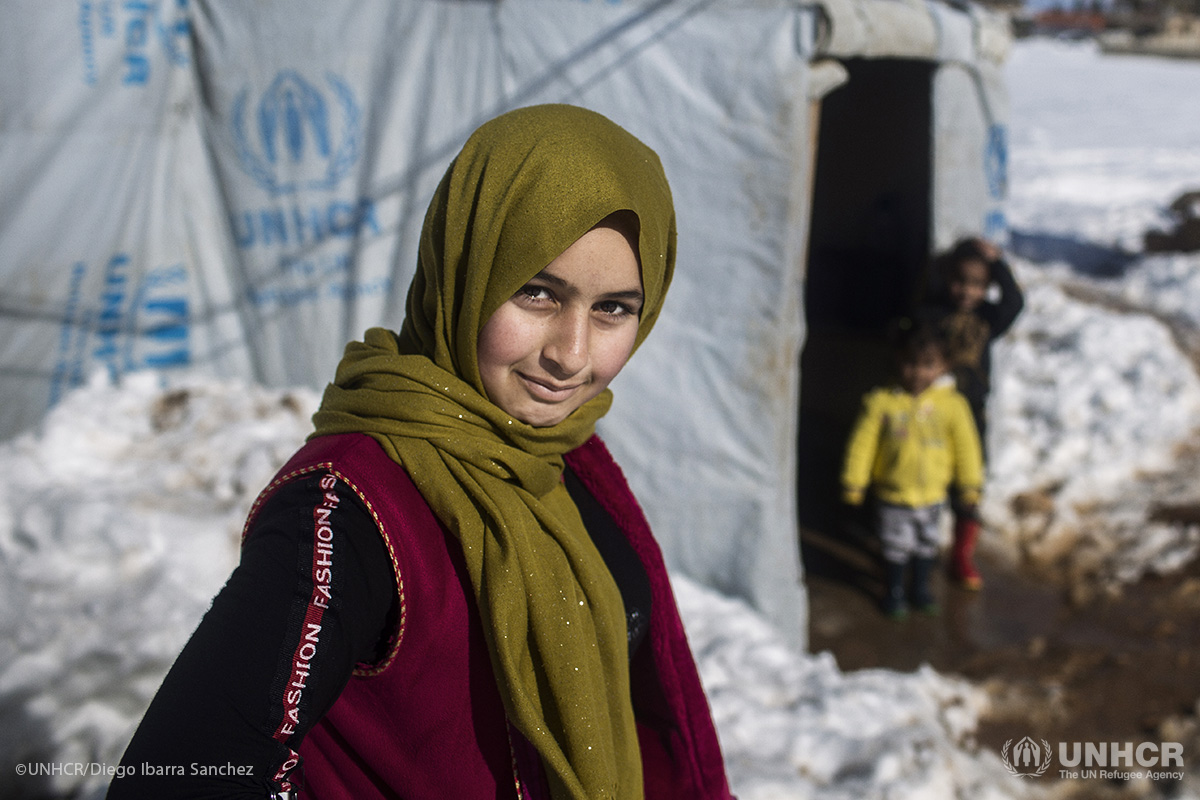 Miriam is a Syrian refugee from Raqqa, who now lives in Douress, an informal settlement in the Bekaa Valley. This area was recently hit hard by winter storms.