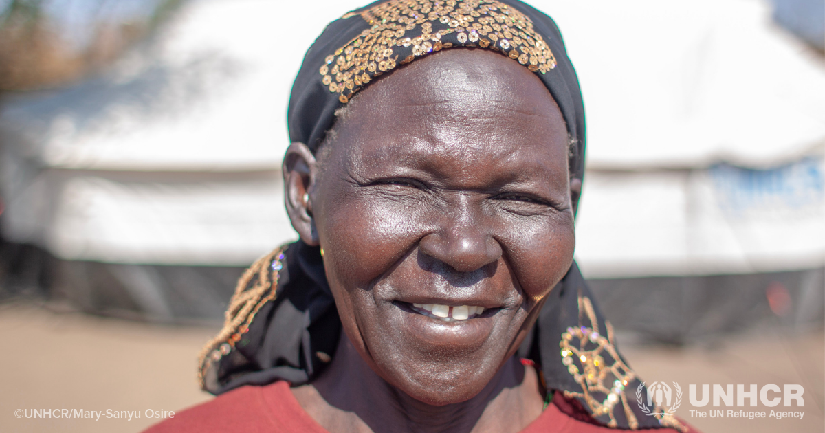 Sudanese refugee Mama Elizabeth celebrated on International Women's Day