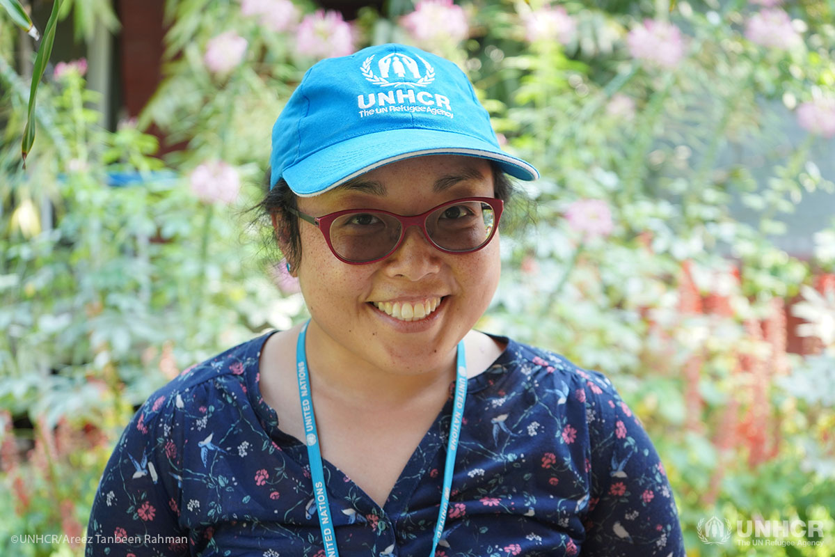 Hyo Mee Duerinck was deployed to Bangladesh as a Water, Sanitation and Hygiene (WASH) Officer with UNHCR in November 2018, on a short-term mission until March 2019.
