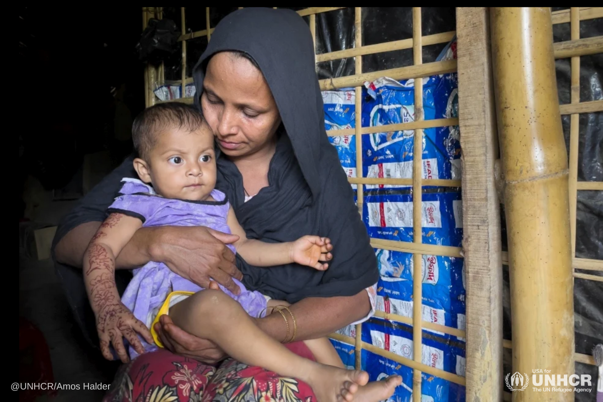 Halima lost everything in the fire that ripped through a large area of Kutupalong camp, and she still does not know the whereabouts of one of her children.