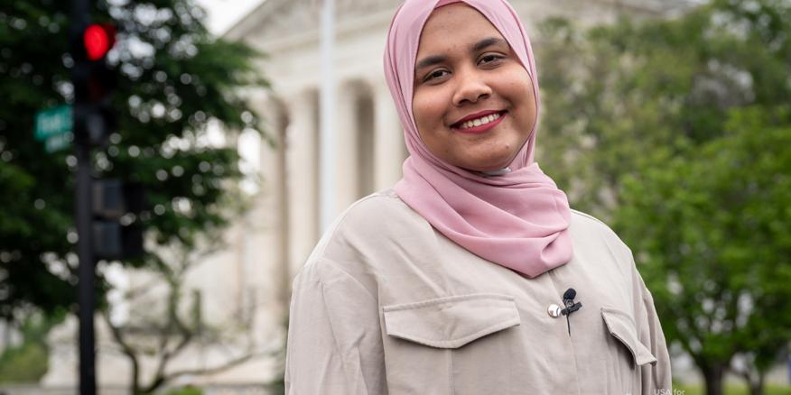 From a Refugee Camp to the U.S. Congress: One Advocate's Tireless