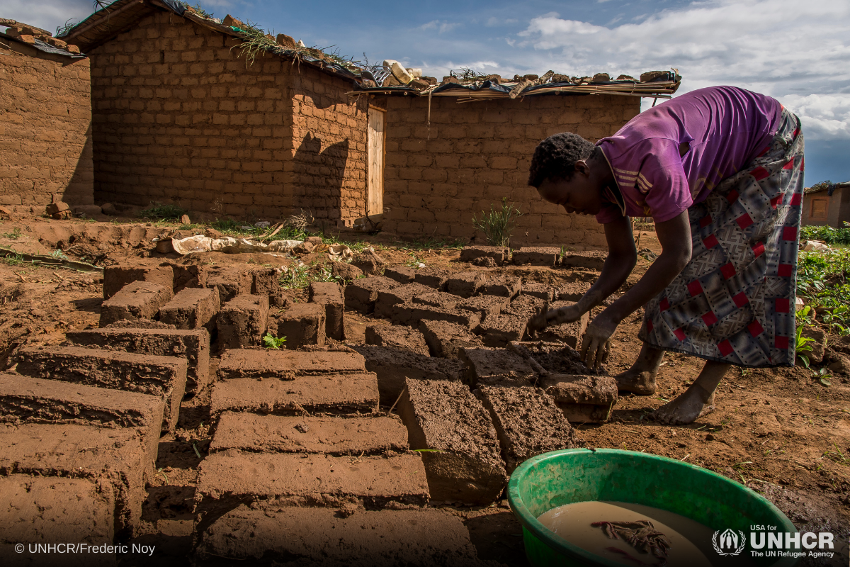 Burundian refugees building their livelihoods in Kashojwa village, Uganda