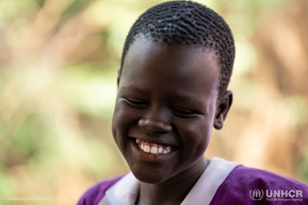 Nyibol, 16-year-old South Sudanese refugee girl