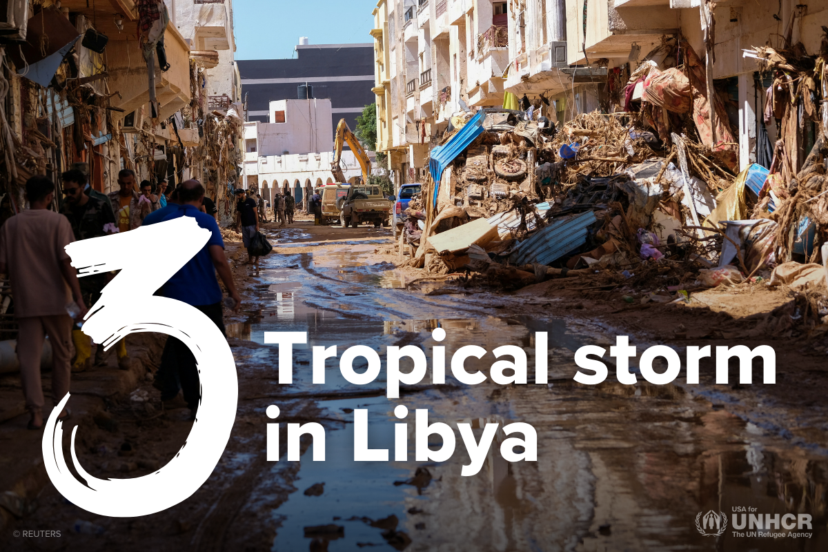 storm Daniel in Libya, climate crisis