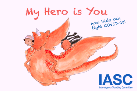 IASC book My Hero is You how kids can fight COVID-19