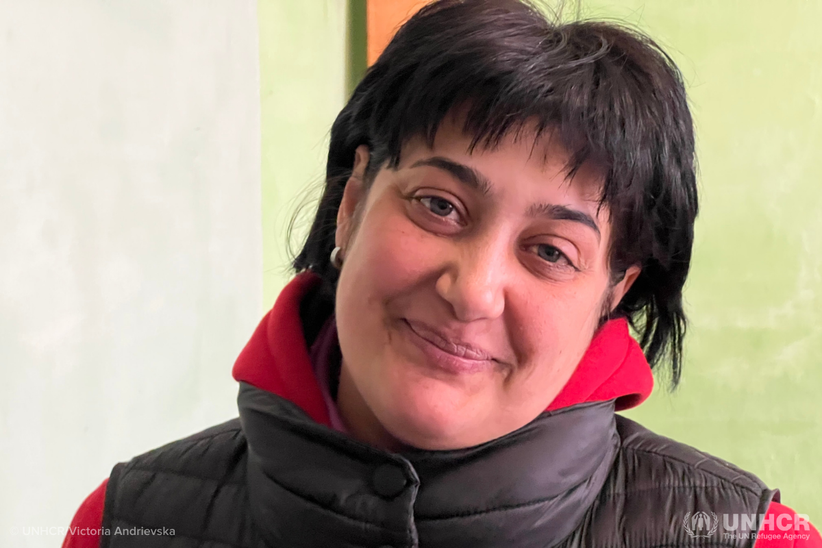 Rymma runs a hostel for displaced Ukrainians