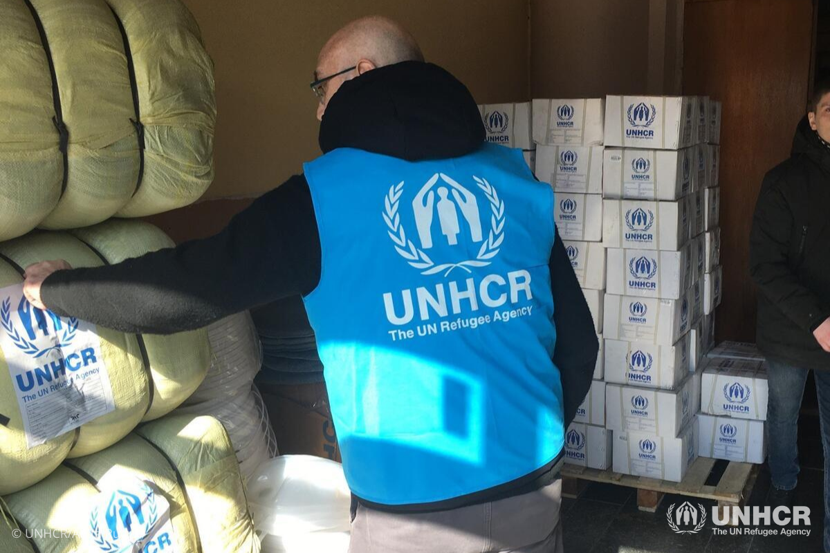 UNHCR delivers aid to central city of Kryvyi Rih